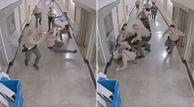 El brutal ataque con cuchillo de un recluso contra los guardias