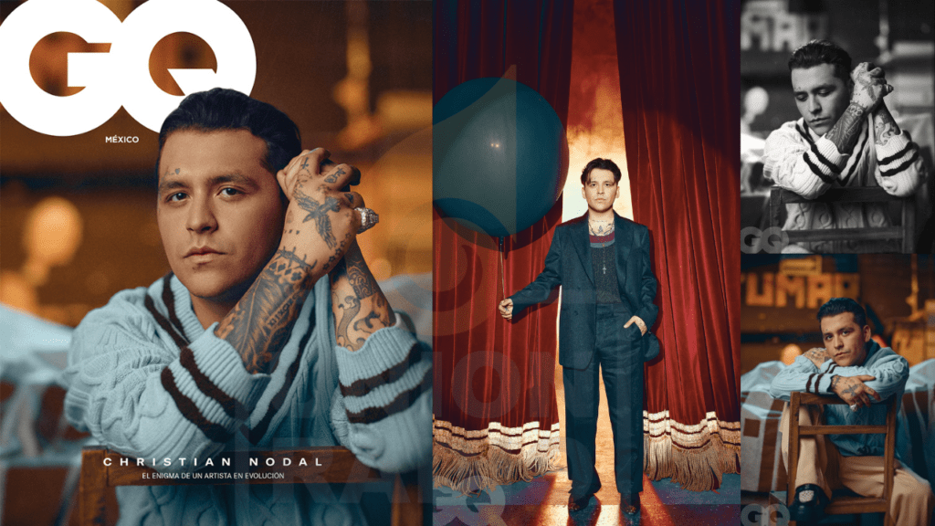 El "enigma" de Christian Nodal en la portada de GQ
