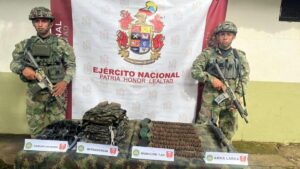 En El Bagre, Antioquia, Ejército halló caleta del 'clan del Golfo'