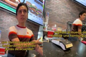 Gerente un Burger King llamó “muerto de hambre” a cliente que pidió la hamburguesa gratis que pedían en promoción (+Video)