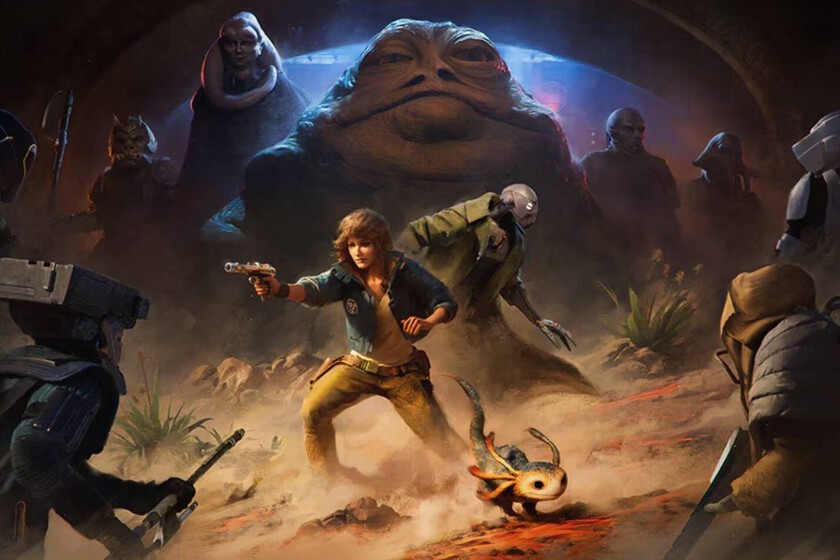"Jabba the Hutt es para mí lo mejor de Star Wars". Nos lo cuenta Julian Gerighty, director creativo de Star Wars Outlaws