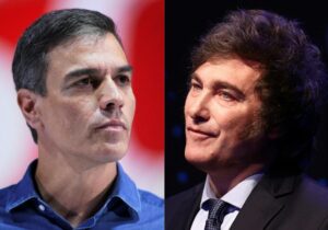 Javier Milei llama a Pedro Sánchez "cobarde" y dice que "aplica el modelo de Maduro" - AlbertoNews