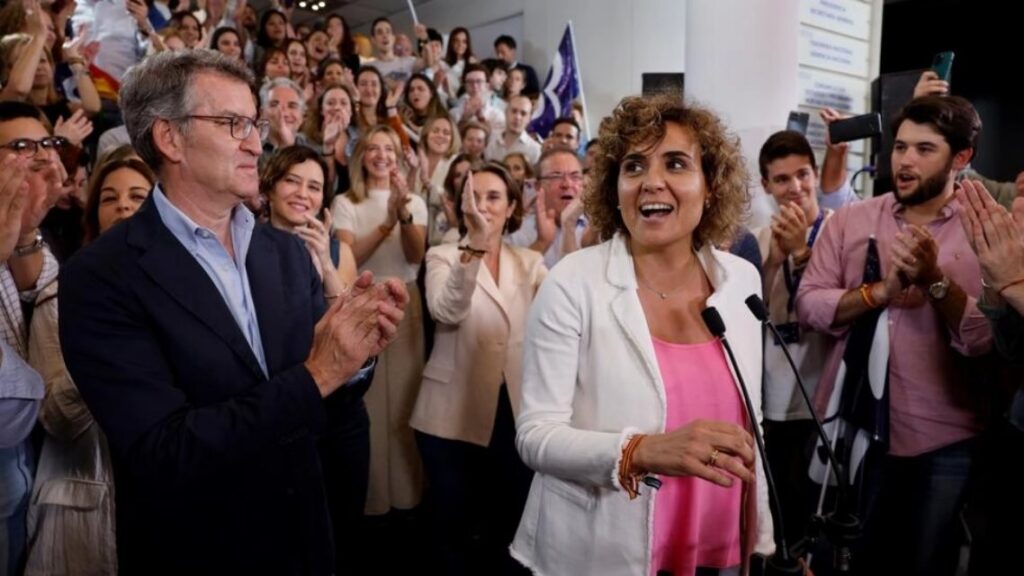 La derecha se impone por poco a los socialistas en las elecciones europeas en España
