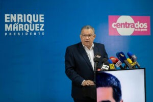 Las razones de Enrique Márquez para no firmar el acuerdo de resultados del CNE