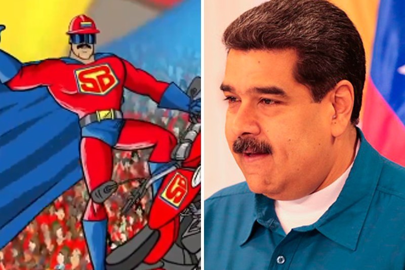 Maduro recurre a su caricatura para insistir en que las motopiruetas son un “deporte nacional” (+Video)