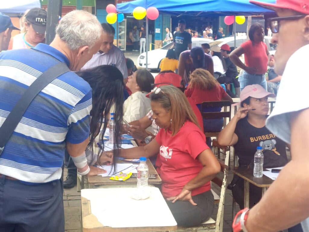 Movilización oficialista y propaganda del Psuv: así fue el simulacro del 30 de junio en Petare