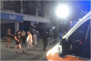 Mujer resultó gravemente herida por la explosión de un carrito de comida rápida en Carabobo