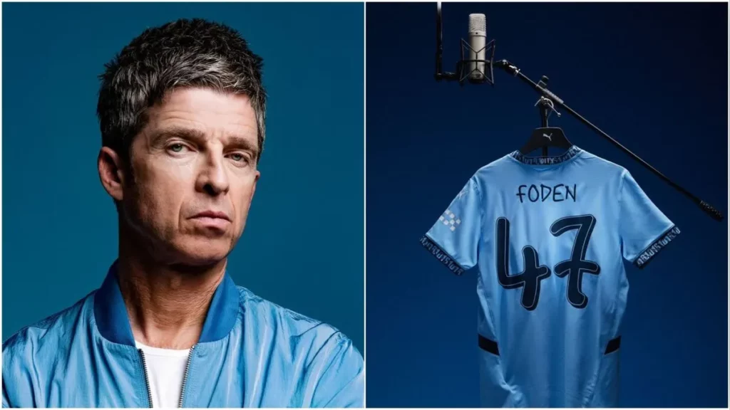 Noel Gallagher participó en el diseño de la nueva camiseta del Manchester City (Fotos) - AlbertoNews