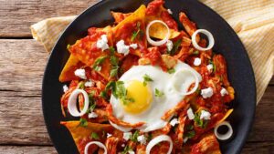 Para desayunar, almorzar o cenar, pero siempre ¡una de chilaquiles!