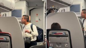 Pasajero de vuelo entre Colombia y Estados Unidos se subió al avión y se dio cuenta de que revendieron su asiento
