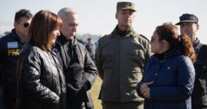 Patricia Bullrich encabezó un operativo en Corrientes: “No tenemos datos de Loan”