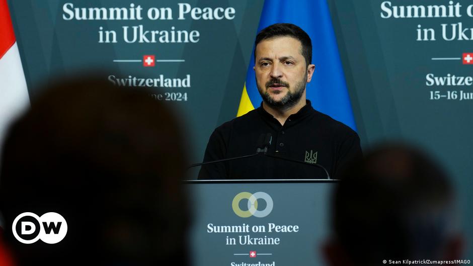 Volodimir Zelenski, presidente de Ucrania.