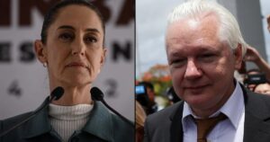 Sheinbaum celebra la liberación de Julian Assange y aplaude a AMLO por mostrar cartas enviadas a EEUU