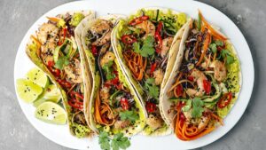 Tacos, hamburguesas, pizzas… ‘fast food’ casera que sabe a mar