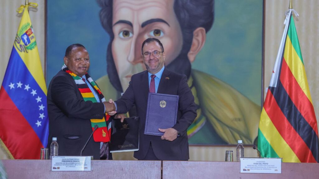 Venezuela y Zimbabue firman 11 acuerdos de cooperación
