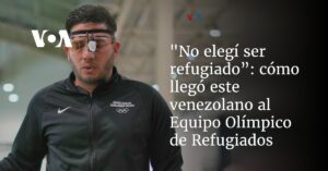 cómo llegó este venezolano al Equipo Olímpico de Refugiados