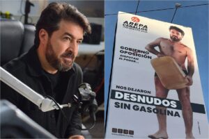 la valla publicitaria de Daniel Ceballos en boxer que causa controversia en redes (+Reacciones)