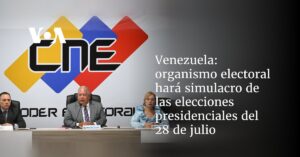 organismo electoral hará simulacro de las elecciones presidenciales del 28 de julio