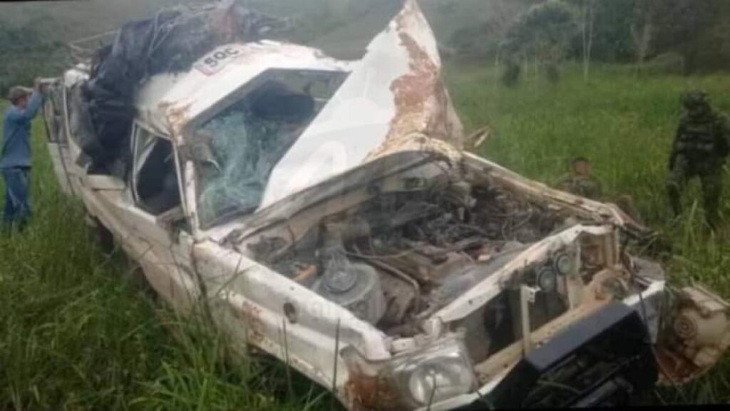 una mujer de 42 años murió