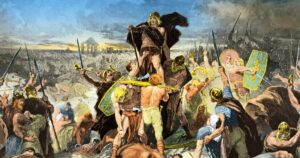 ¿Conoces alguna de estas grandes batallas entre los pueblos germanos y Roma?