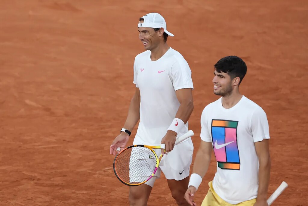 ¿Cómo se adaptarán Alcaraz y Nadal en la pista? "No son una pareja clásica ni falta que les hace"