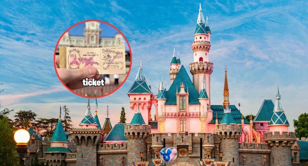 ¿Cuánto cuesta una entrada para Disney World? Joven lo logró con tiquete viejo