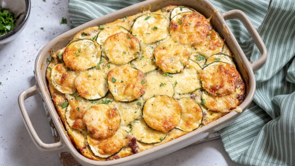 Calabacín gratinado, una receta barata y sencilla capaz de conquistar hasta a quienes odian la verdura