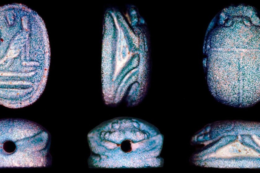 Acabamos de encontrar un rarísimo amuleto egipcio del siglo VI a. C. en una tumba íbera de Ciudad Real