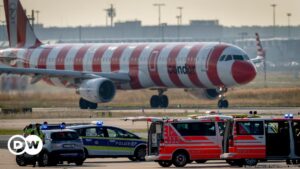Alemania sopesa sanciones tras el bloqueo de dos aeropuertos – DW – 25/07/2024