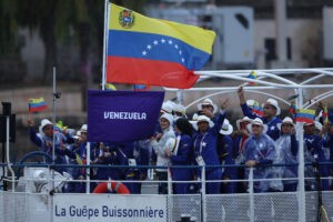 Así fue la participación de la delegación venezolana en el inauguración de los Juegos Olímpicos París 2024 (+Video)