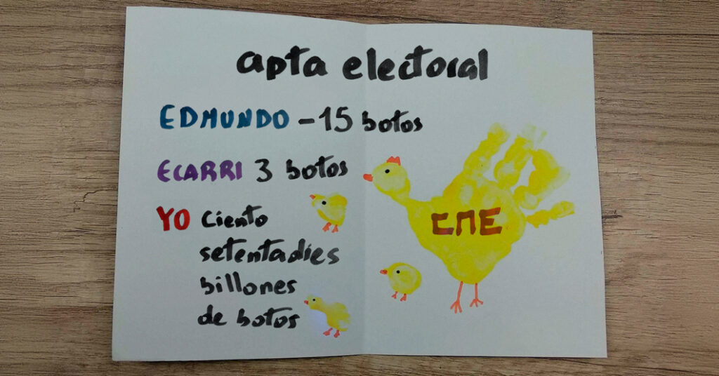 CNE listo para presentar actas hechas "con toda la imaginación posible"￼