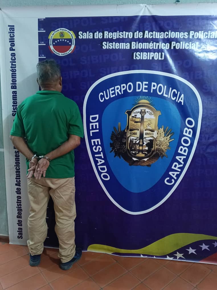 Capturado  viejo aberrado por abusar de niña 2 años en Central Tacarigua