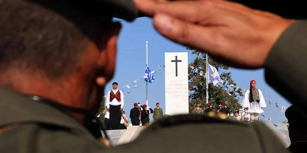 Chipre conmemora los 50 años de la ocupación turca que dividió la isla