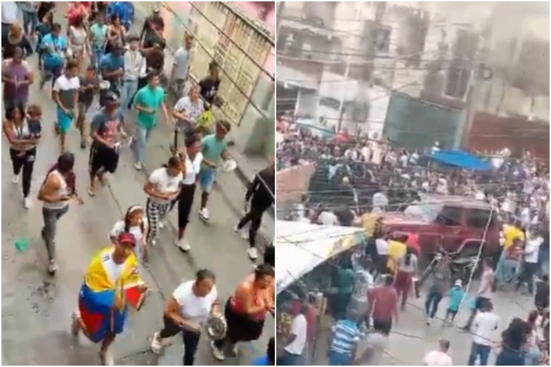 Ciudadanos de Petare salen a las calles este #29Jul para manifestar en contra del cuestionado triunfo de Maduro (+Videos)