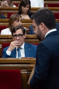 Críticos de ERC se muestran en contra de la investidura de Illa