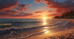 Descubre la fascinante conexión entre atardeceres rojizos y alimentos transgénicos