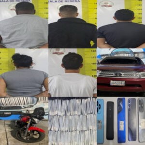Desmantelada banda dedicada a robar camionetas Toyota
