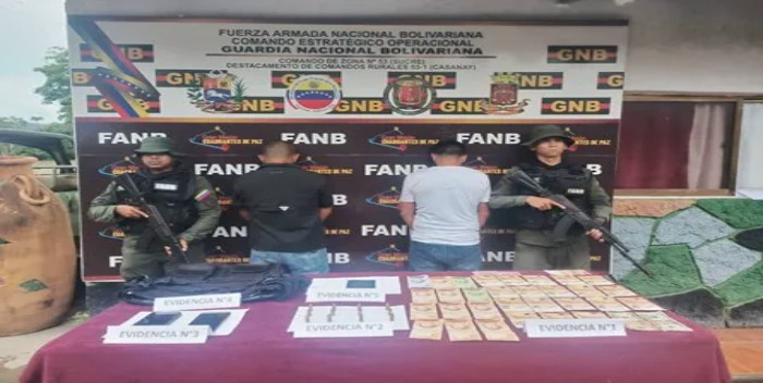 Detenidos seis hombres y le incautaron cinco armas de fuego en Carabobo y Monagas - AlbertoNews