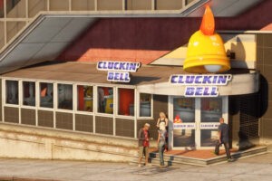 El día en que una cadena de restaurantes montó un Cluckin' Bell de GTA en la vida real tan bien que Take-Two tuvo que intervenir