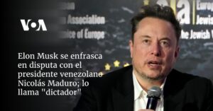 Elon Musk se enfrasca en disputa con el presidente venezolano Nicolás Maduro; lo llama "dictador"