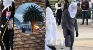 Encapuchados preparan explosivos en Universidad Nacional en protestas