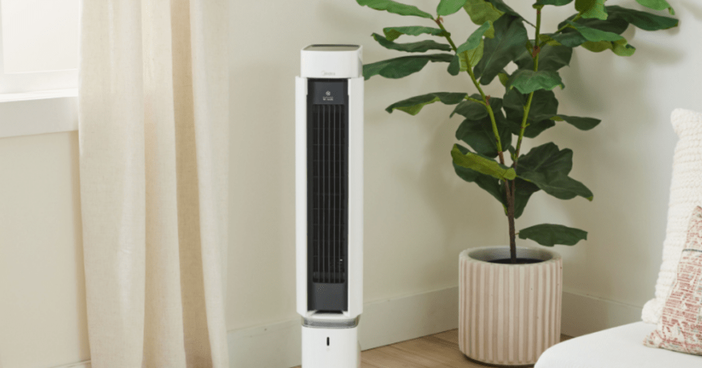 Este económico ventilador de torre te ayudará a sobrellevar estas olas de calor