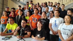 Estudiantes de la ULA llaman a todos los jóvenes a votar y a defender el voto el 28J