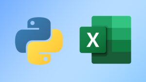 Excel ya incluye un editor para programar en Python