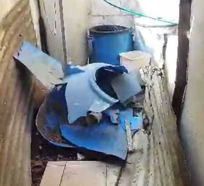 Explosión de tanque provoca daños a 2 casas en Barrio Aeropuerto