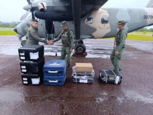 Fanb llevó material electoral a zonas alejadas del país