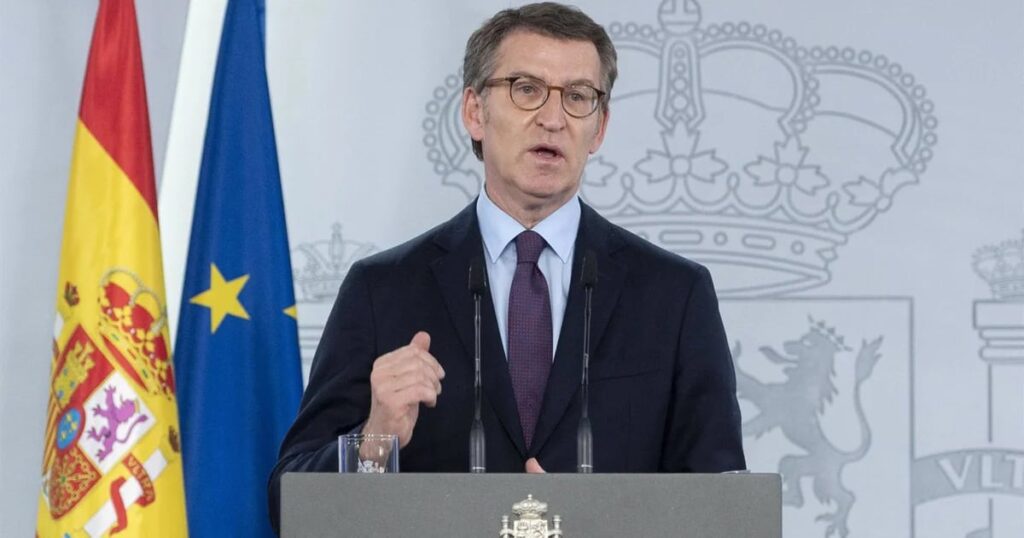 Feijóo exige al Gobierno que ponga medios para la "liberación inmediata" de la delegación del PP retenida en Caracas