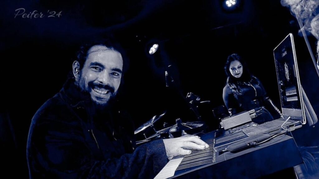Francesco Antonelli, el migrante venezolano en el teclado de la banda Mägo de Oz