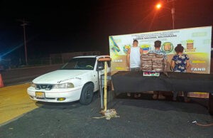GNB detiene a tres personas con 30,29 kilos de marihuana en Portuguesa