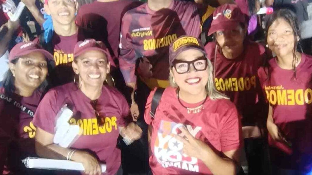 Glendy Baüer: Todos a votar el 28 de julio por Nicolás Maduro